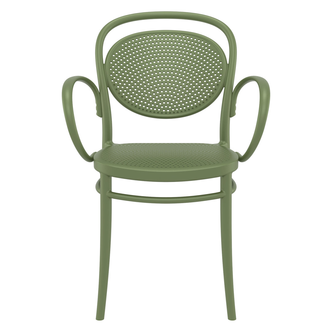Farrah Stacking Patio Dining Armchair